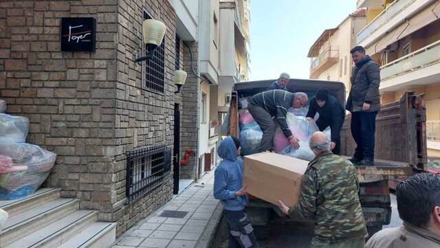 Η Βέροια σε μία ανθρώπινη αλυσίδα βοήθειας στους σεισμόπληκτους της Τουρκίας και Συρίας
